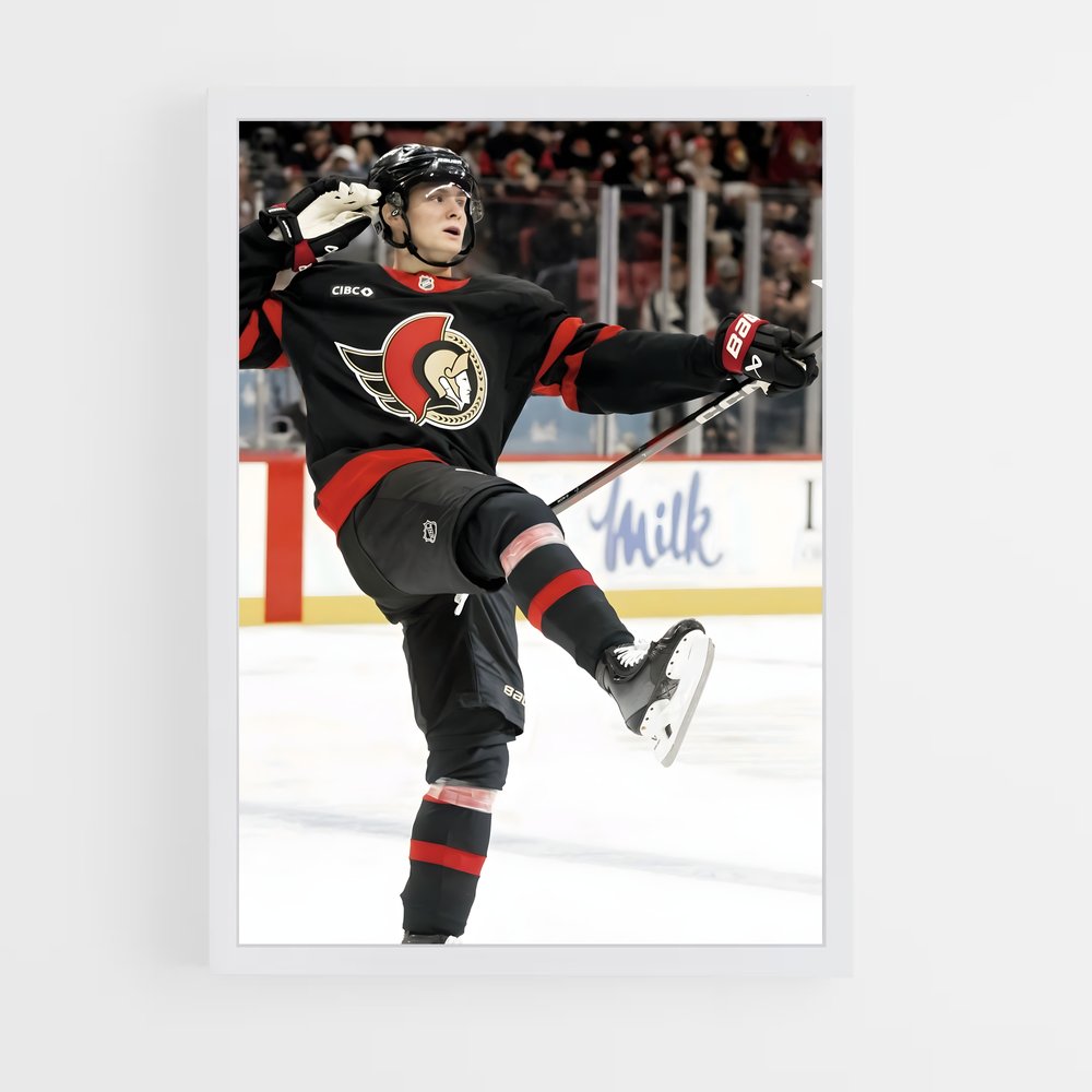 Poster Patinage Éblouissant – affiche Hockey sur glace (vue 3)